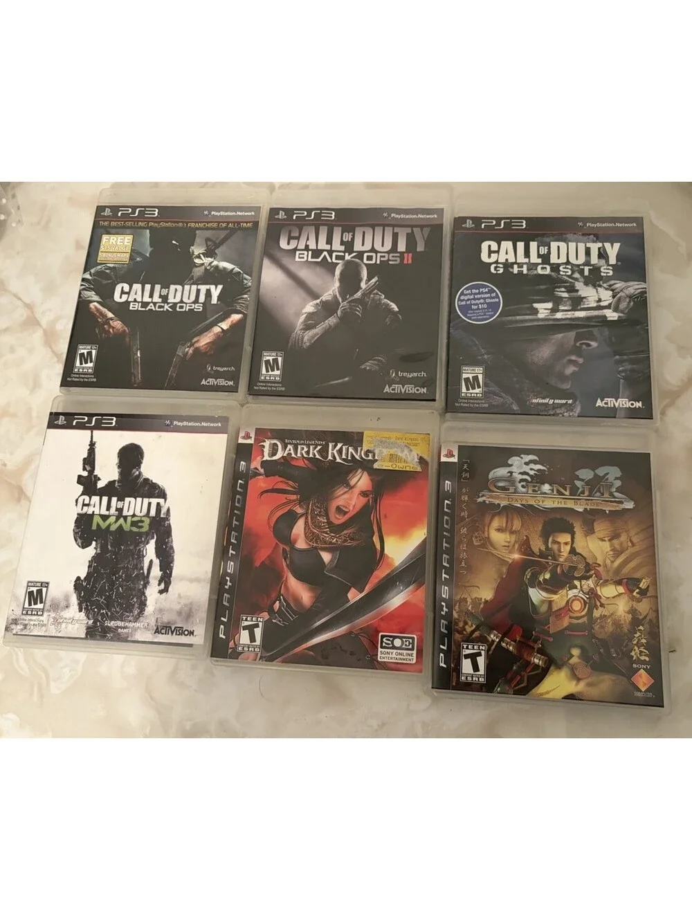 PlayStation 3 Lot Of 21 PS3 Games Call of Duty Red Dead Batman Uncharted TESTED